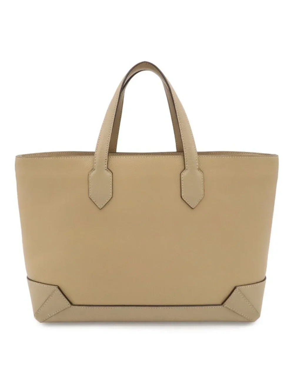 Hermes Maxi Box Cabas 30 Tote Evercolor Veau Epsom Trench Beige